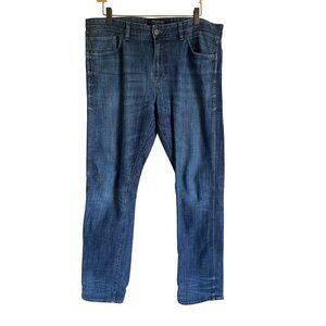 Banana Republic Factory Size 34 x 34 Dark Wash Straight Leg Jeans